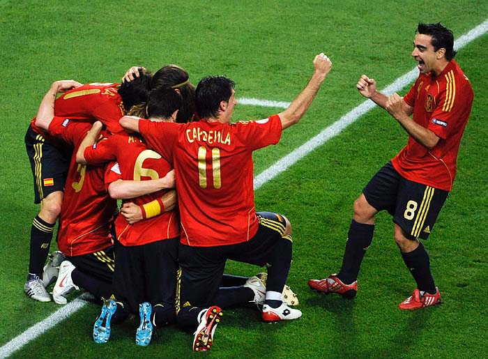 El triunfo de España en la Eurocopa consagra el estilo de toque del Barça