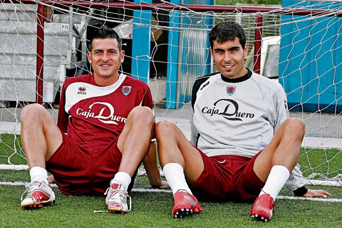 Moreno y Dimas derrochan motivación ante el Barça