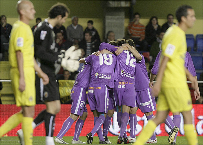 El Valladolid dinamita la racha del Villarreal