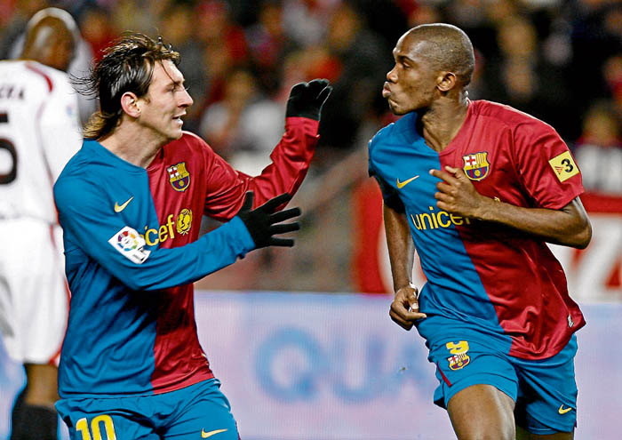 Messi descubre al Sevilla