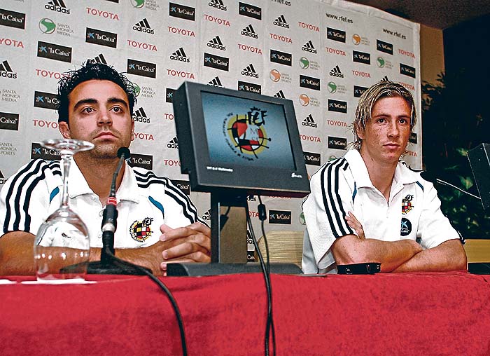 Xavi y Torres, entre los finalistas del FIFA Player