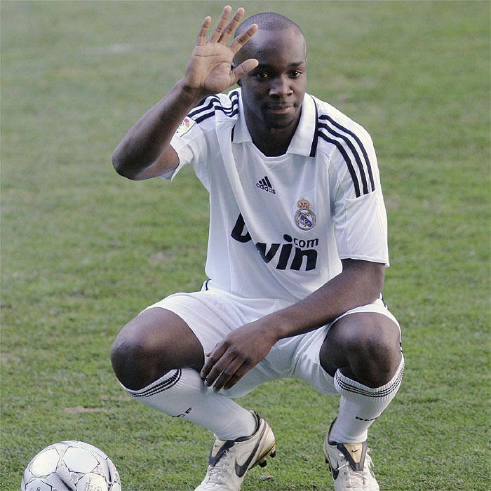Lassana Diarra, presentado con el Real Madrid