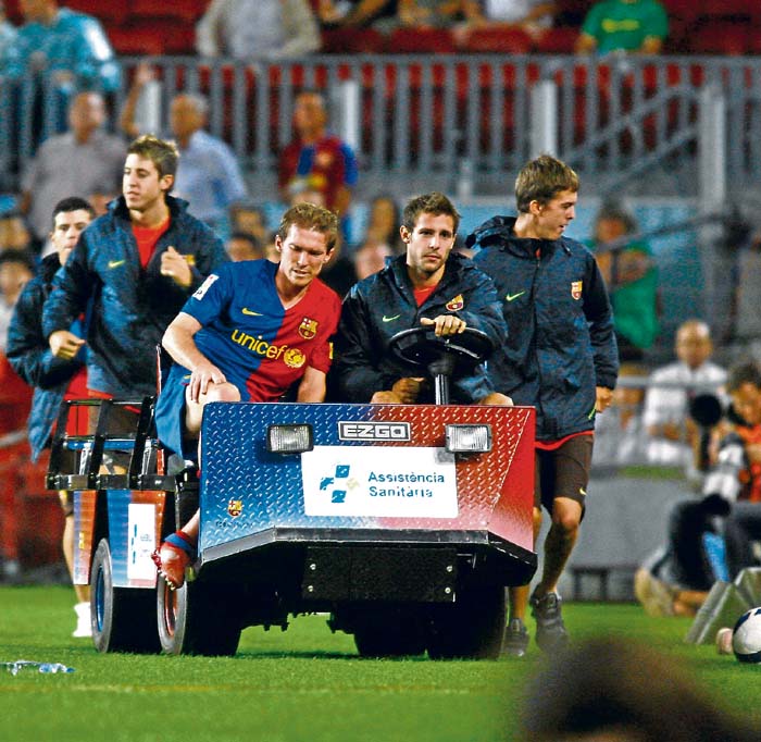 El Barça no se lesiona por sus preparadores físicos