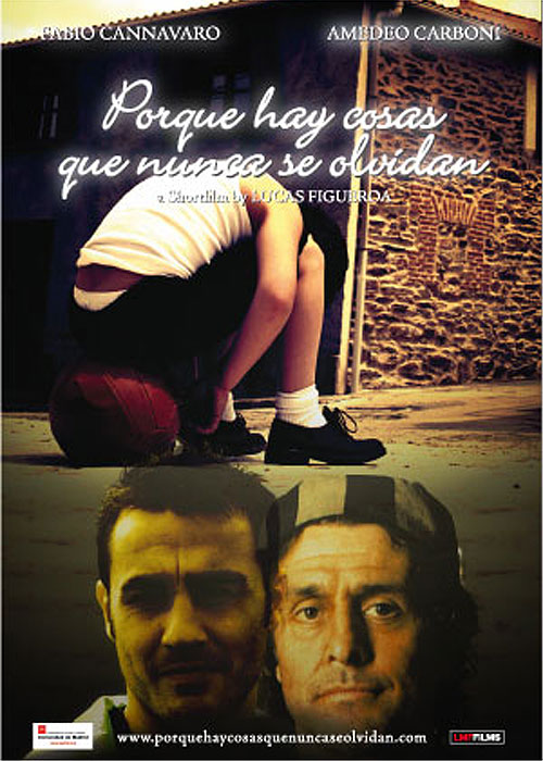 Cannavaro, actor de un corto que aspira a los Goya