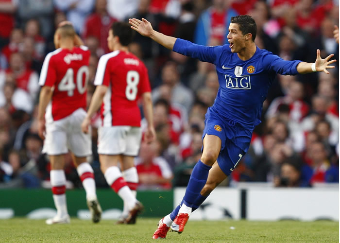 Ronaldo: "Jugar de delantero no es mi posición favorita"
