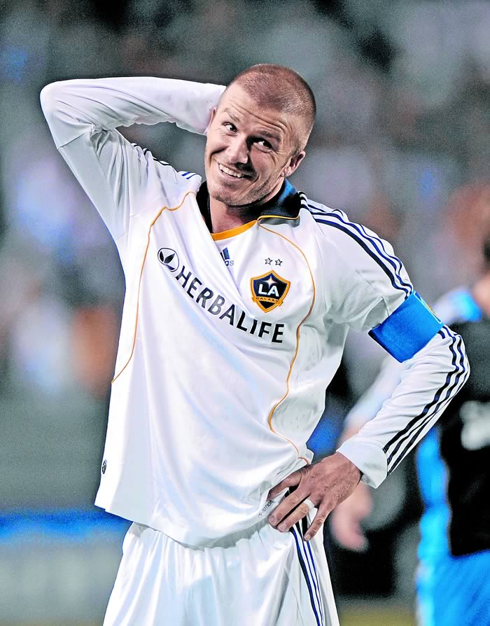 "Beckham será recibido entre pitos en los Galaxy"