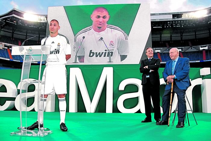 Benzema: "Me fichó el Madrid, ¡uaaah!"