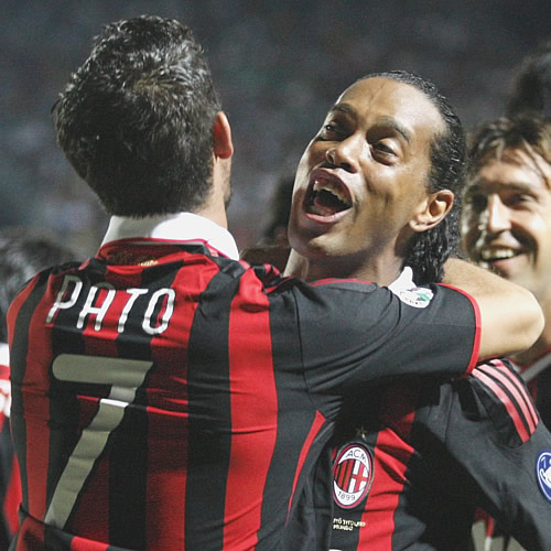 Ronaldinho: "es mi mejor momento desde que llegué al Milán"