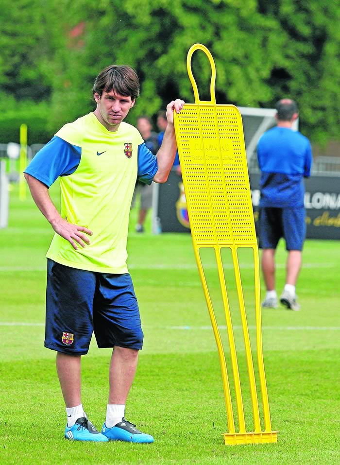 Messi, terror de Munúa