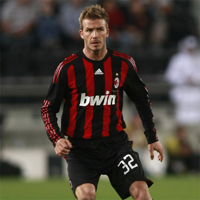 Beckham podría regresar al Milan en el mercado de invierno