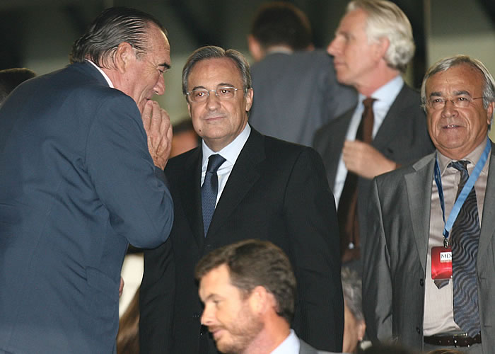 Florentino: "Platini sabe lo que es el Real Madrid y lo que representa"
