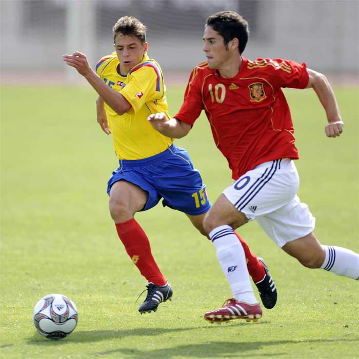 España empata contra Colombia en su preparación para Nigeria