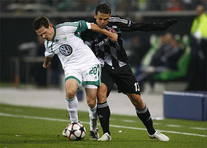El Wolfsburgo no puede con el Besiktas y deja puntos en casa