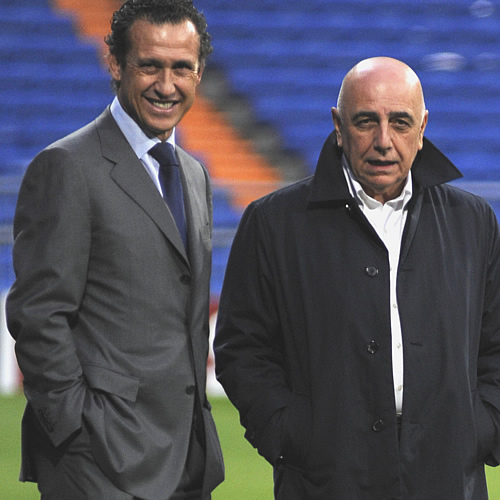 Galliani y Valdano hablaron sobre Benzema