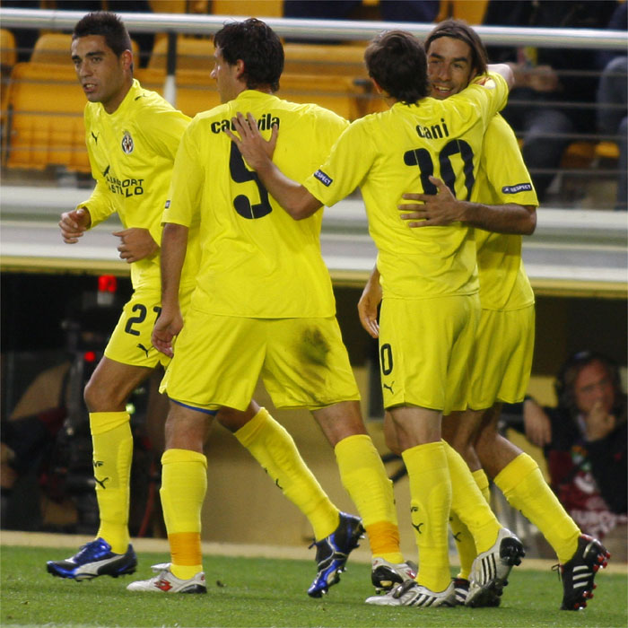 El Villarreal confirma su mejoría con una goleada en Europa