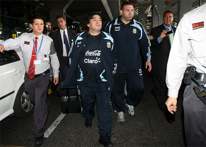 Maradona convoca al sevillista Perotti