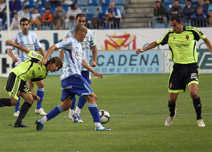 El Málaga, a octavos por el partido disputado en La Romareda