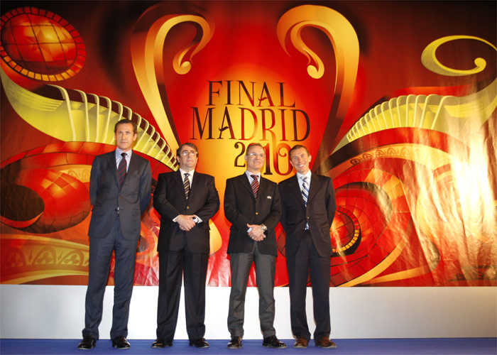 Presentado el logotipo de la final del Bernabéu