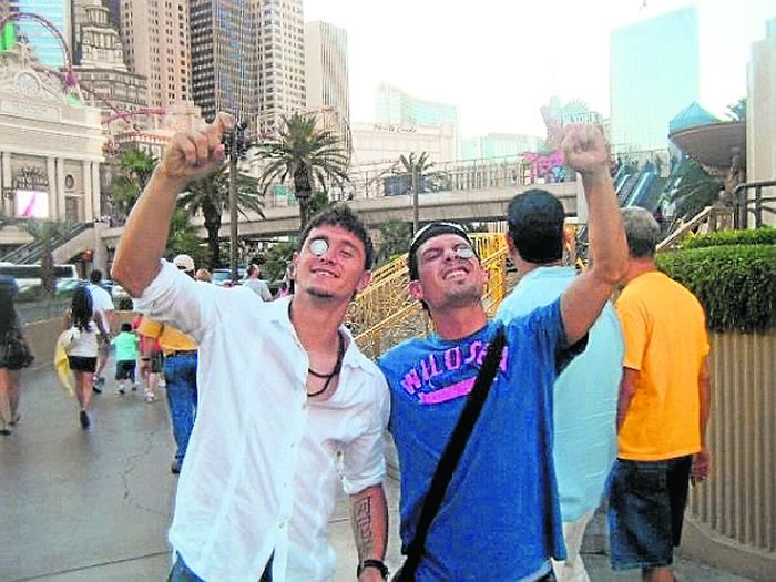 Raúl Lucha y Piti estuvieron de vacaciones en... Las Vegas