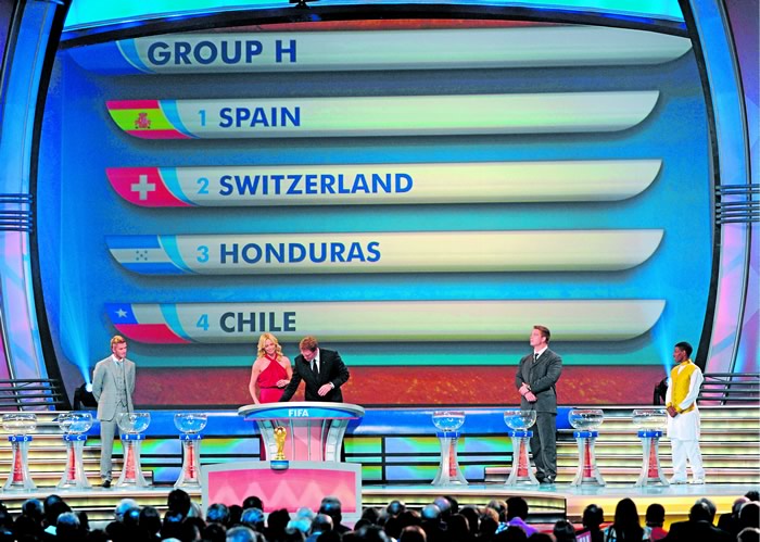 Suiza, Honduras, Chile y luego Cristiano o Kaká