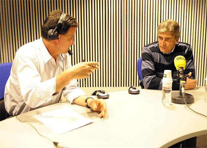 Pellegrini: "Con el estilo del Barça, el Bernabéu nos pitaría"