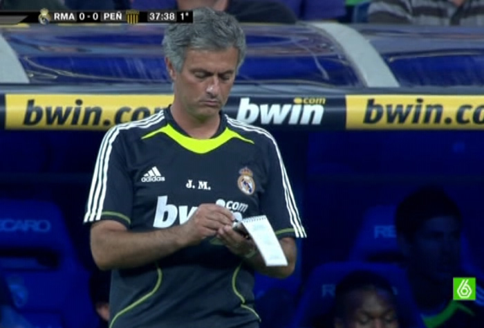 Mou escribió a Karanka el cambio de sistema