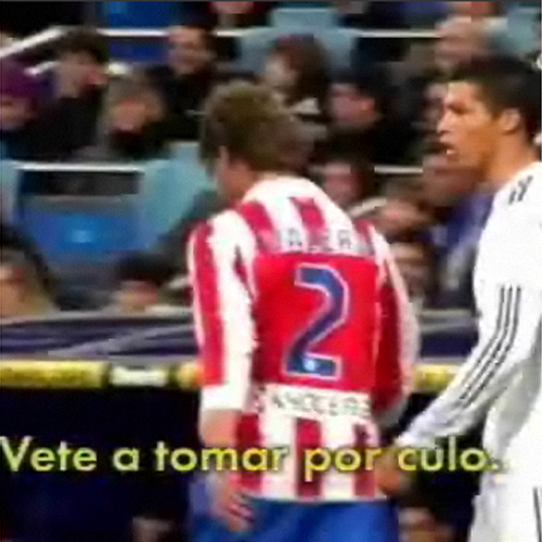 Raúl García a Cristiano: "Eso no lo haces con 0-0"