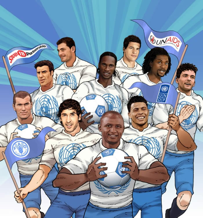 Casillas entra en el cómic de las Naciones Unidas