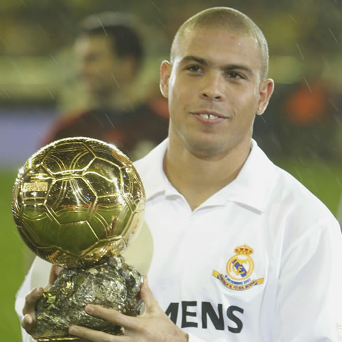 Resultado de imagen para Ronaldo NazÃ¡rio  balon de oro