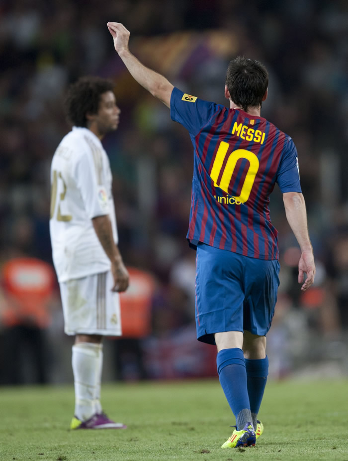Los gestos de Messi irritan al Real Madrid