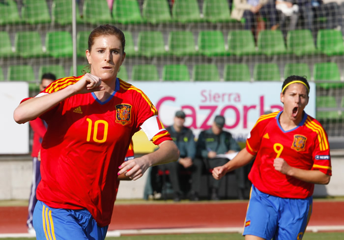 El gol de Verónica Boquete da a España el triunfo ante Suiza