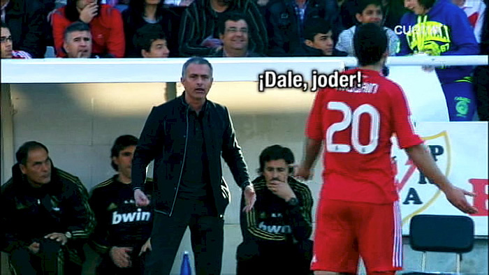 Mourinho a Higuaín: "¡No te llevas ni un p... balón!"