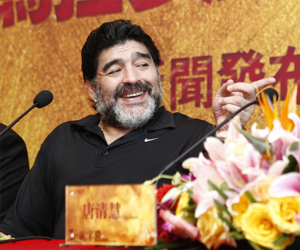 Maradona está a un paso de ser el nuevo seleccionador de Irak