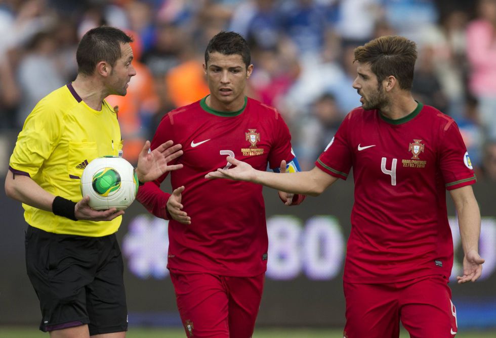 Cristiano Ronaldo, baja ante Azerbaiyán por la amonestación