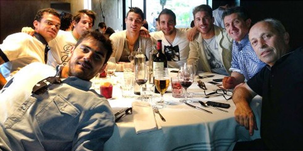 La plantilla del Madrid cerró filas en una comida sin Mourinho