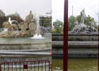 El Ayuntamiento de Madrid blindó la Cibeles y Neptuno