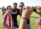 El Atlético se ejercitó sin Cata Díaz, Pedro y Pulido