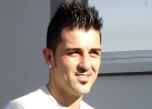David Villa se presentará a las 20:00 con el '9' a la espalda