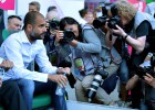 Guardiola examina al Barça