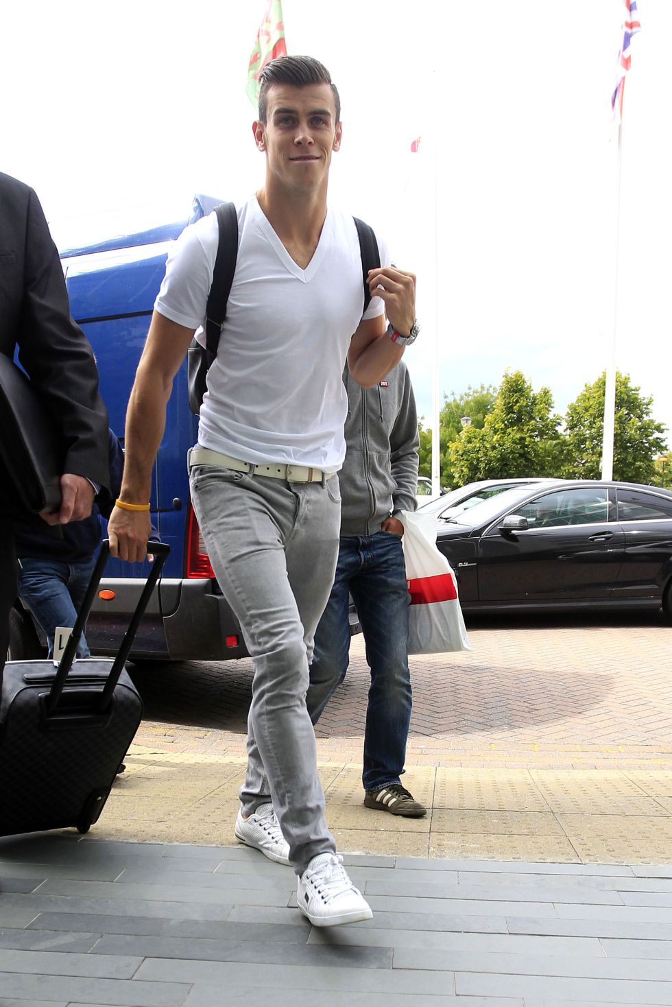 Gareth Bale está esperando en Marbella el anuncio de su fichaje