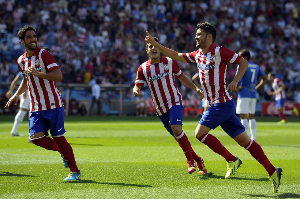 Festín y liderato para el Atlético
