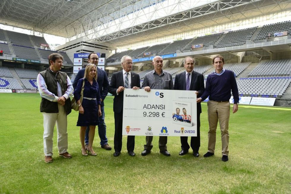 Oviedo y Sporting de Gijón, unidos con un fin solidario