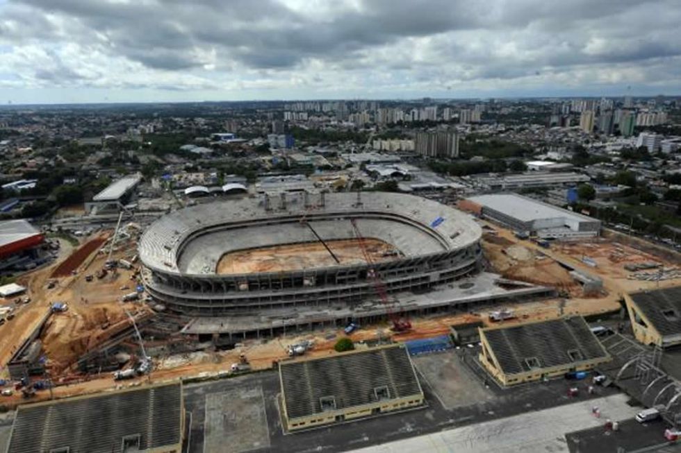 Proponen convertir en cárcel un estadio del Mundial 2014