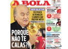 En Portugal tachan a Blatter de ridículo por su actuación