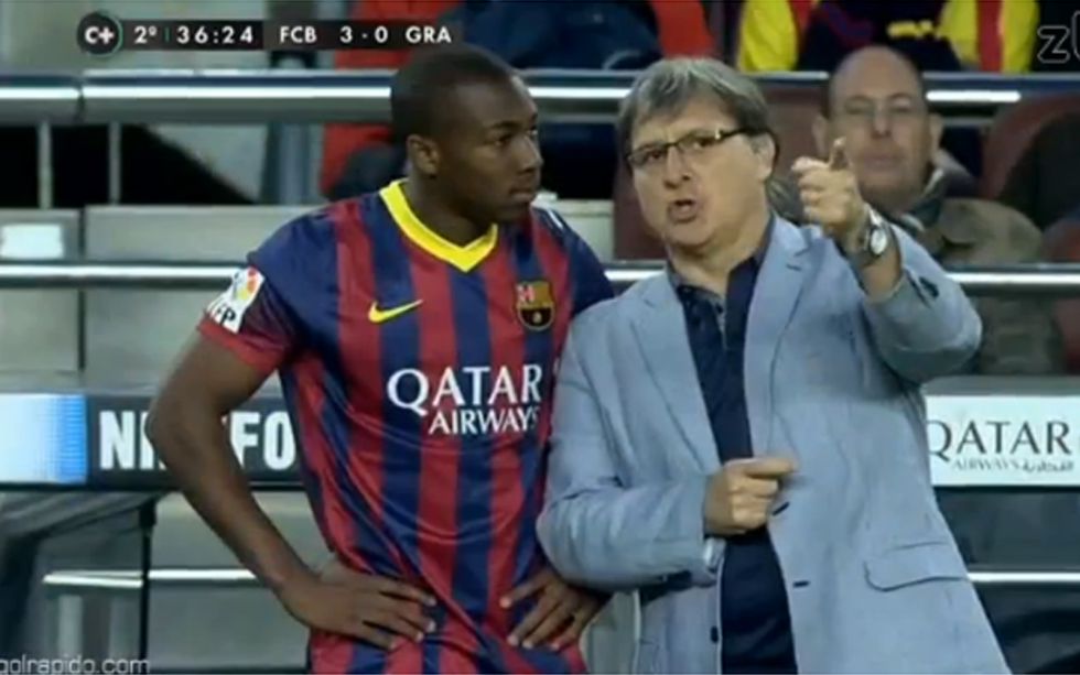 Adama Traoré debutó con el Barcelona con 17 años y 302 días