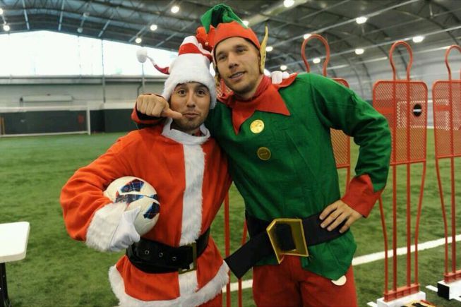 Cazorla es el Papá Noel 'gunner' Cazorla es el Papá Noel 'gunner'