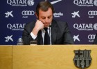 Las imágenes de la dimisión de Rosell