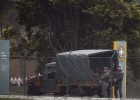 El ejército brasileño protege la concentración de la Canarinha