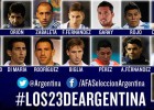 Argentina dio su lista: Banega, Sosa y Otamendi, los descartes