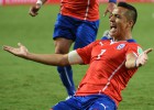 Alexis se erige como el gran líder de Chile jugando de nueve